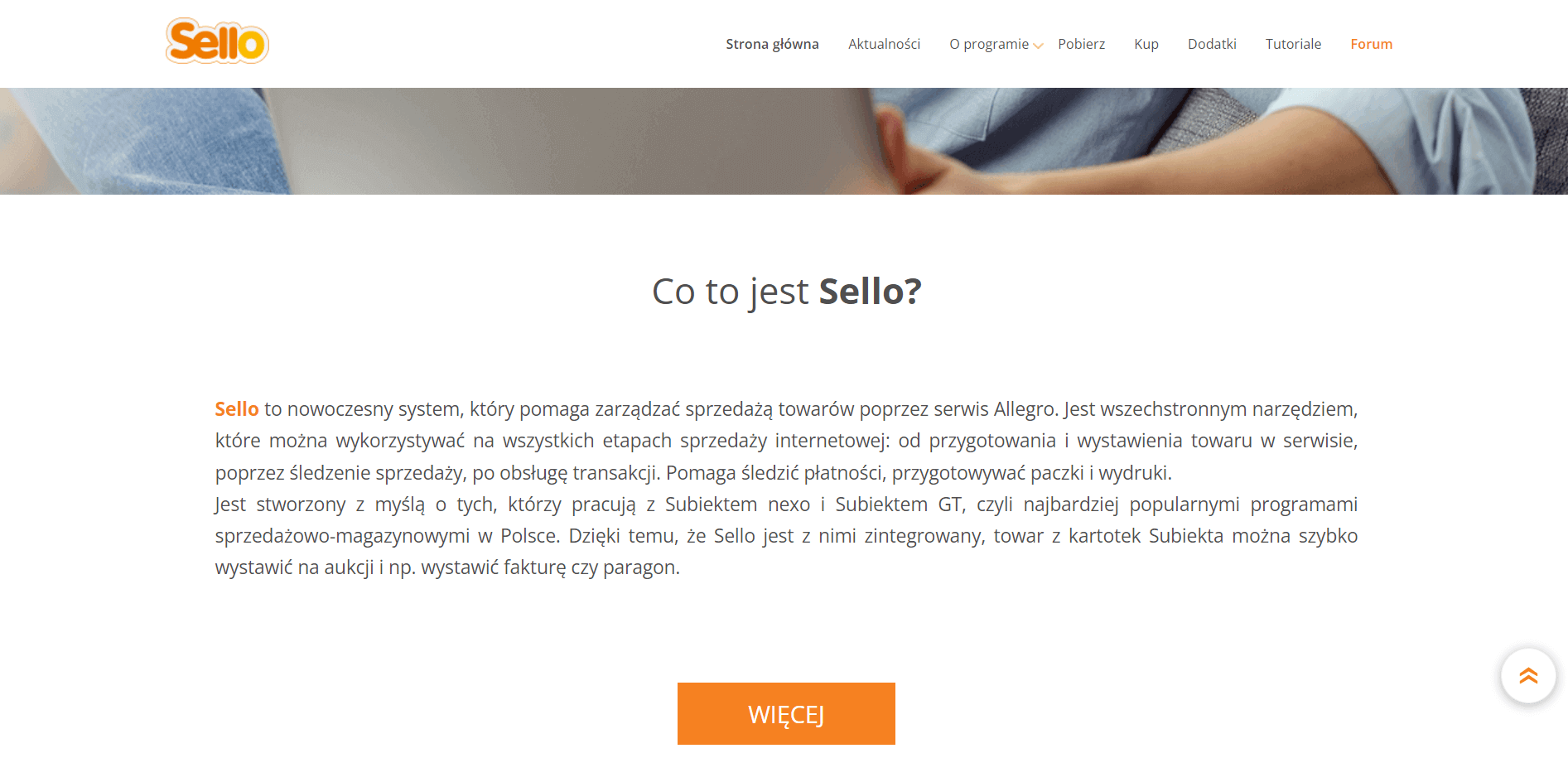 Sello - strona internetowa